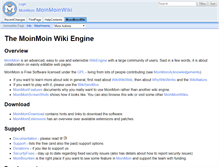 Tablet Screenshot of moinmoin.wikiwikiweb.de